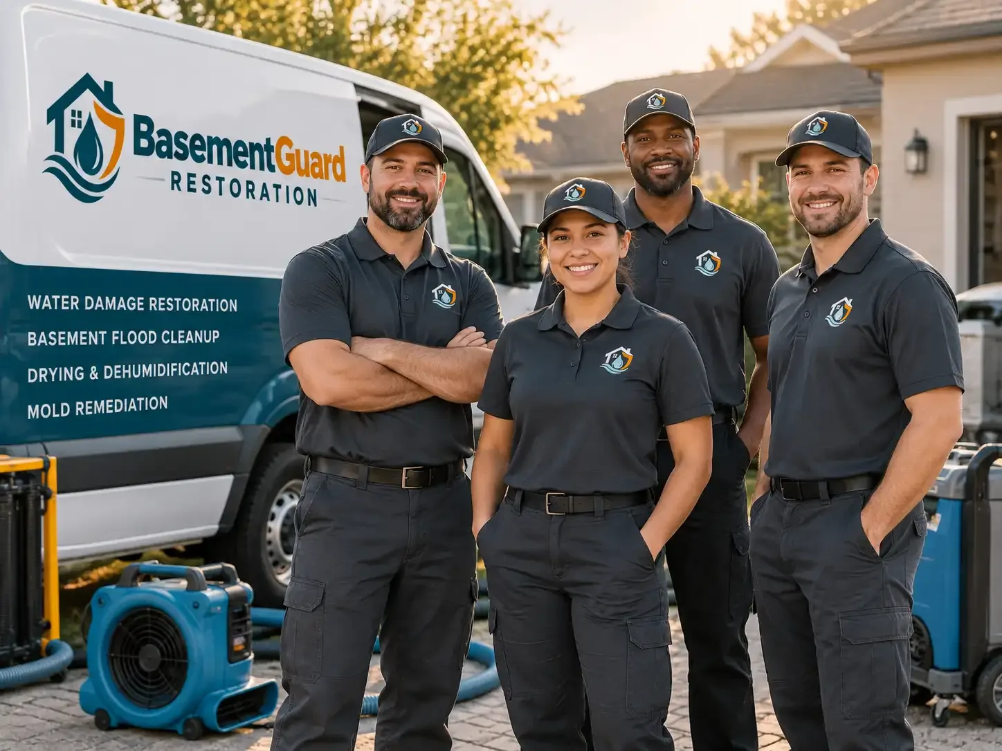 Basement Water Damage Restoration company in Mcdonald, OH